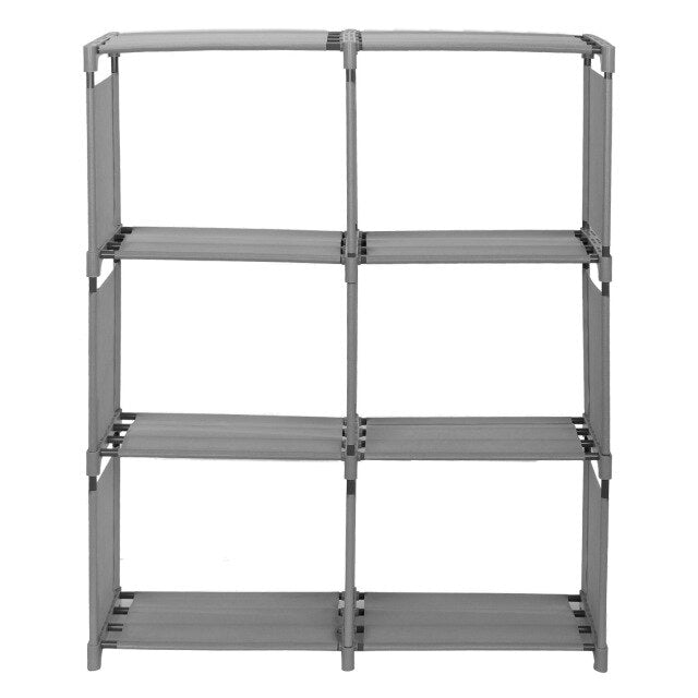 Multi-Tier Bookshelf Storage Shelf for Books