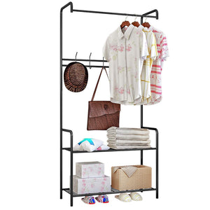 Clothing Holder Hanger Floor Standing