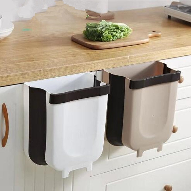 Folding Waste Bins Kitchen Garbage Bin