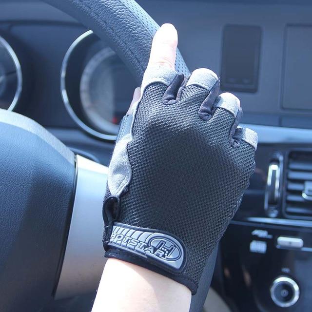 Non-Slip Gel Half-finger Gloves