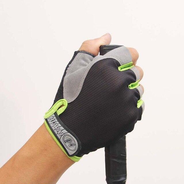 Non-Slip Gel Half-finger Gloves