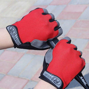 Non-Slip Gel Half-finger Gloves