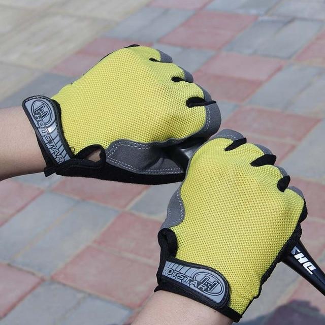 Non-Slip Gel Half-finger Gloves