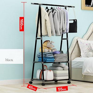 Bedroom Coat Rack Removable Clothes Hanger