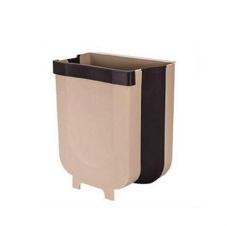 9L Folding Waste Bin Kitchen Cabinet