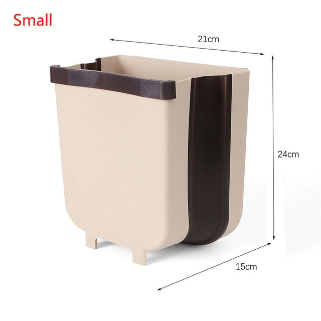 9L Wall Mounted Folding Waste Bin